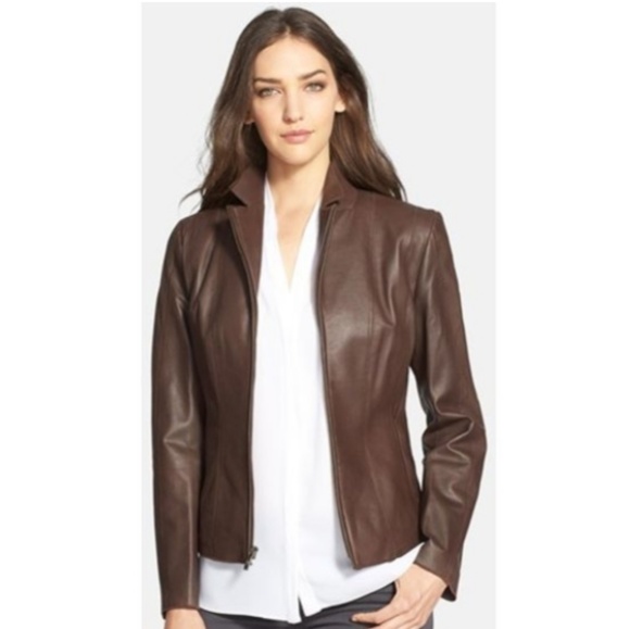 Cole Haan Lambskin Jacket - Picture 5 of 5